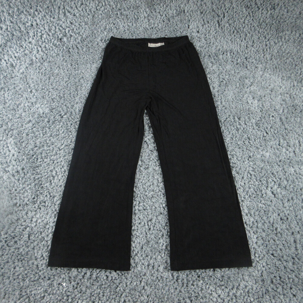 Chicos Pants Womens 1 Black Straight Private Edition Chino 27x24.5*